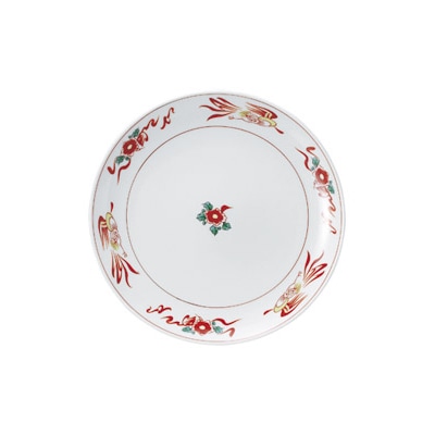 山万 68023-310 花鳥 10吋メタ丸皿 1個（ご注文単位1個）【直送品】