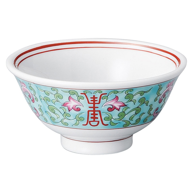 山万 68206-100 緑彩宝華 スープ碗 1個（ご注文単位1個）【直送品】