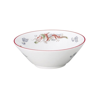 山万 68104-440 朱渕萬漢龍 6.3切立丼 1個（ご注文単位1個）【直送品】