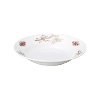 山万 68310-190 金彩竜 9吋スープ皿 1個（ご注文単位1個）【直送品】