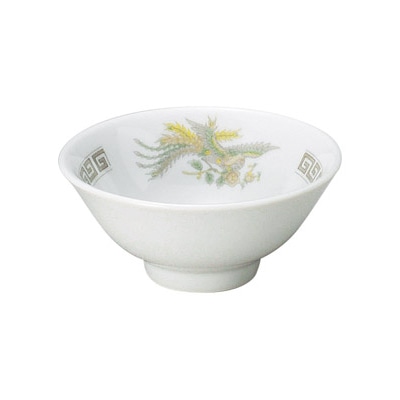山万 68361-190 雷門鳳凰 3.8スープ碗 1個（ご注文単位1個）【直送品】
