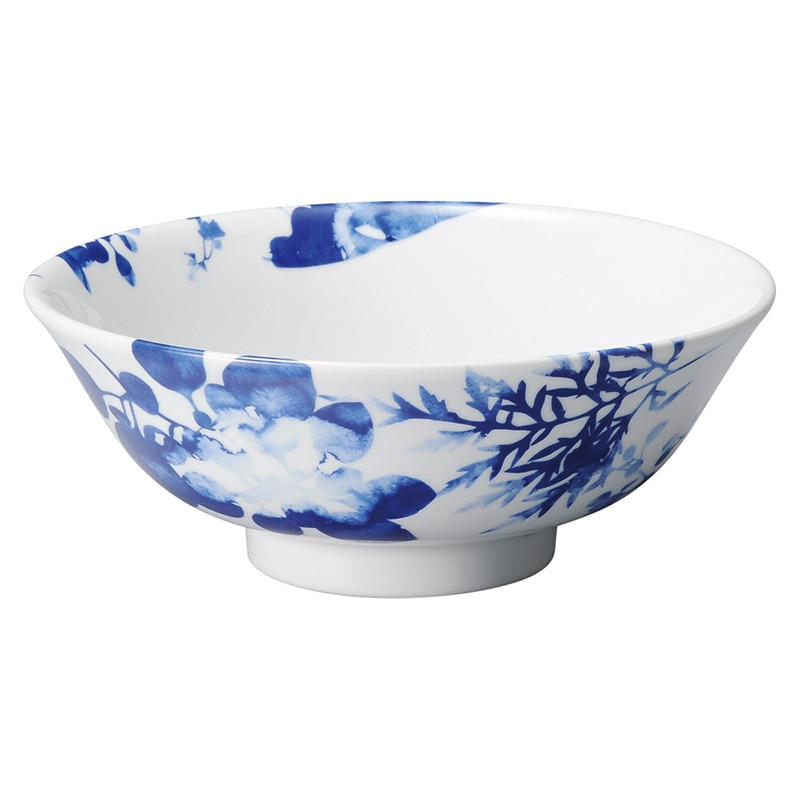 山万 69138-440 フローラル 反り高台6.5丼 1個（ご注文単位1個）【直送品】