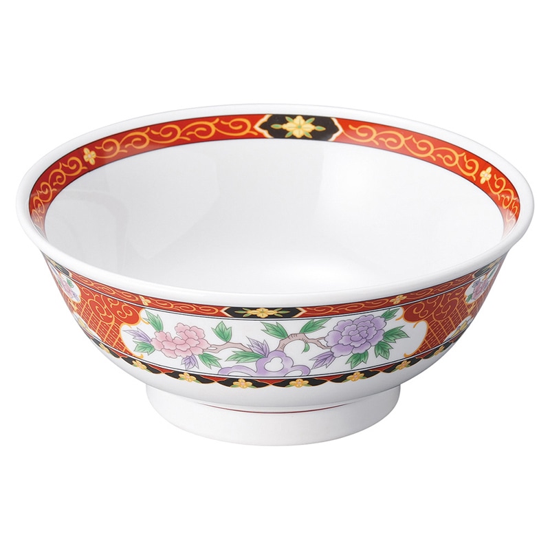 山万 68253-100 紅花祥 6.5高台丼 1個（ご注文単位1個）【直送品】