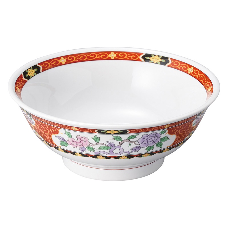 山万 68255-100 紅花祥 6.8高台丼 1個（ご注文単位1個）【直送品】