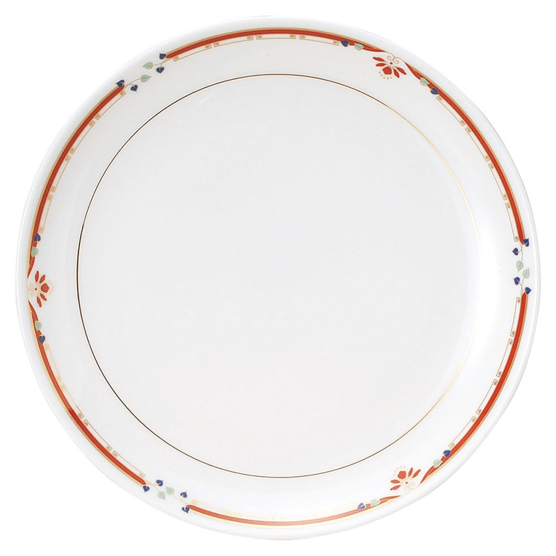 山万 68804-440 ニューボン紅華妃 9吋丸皿 1個（ご注文単位1個）【直送品】