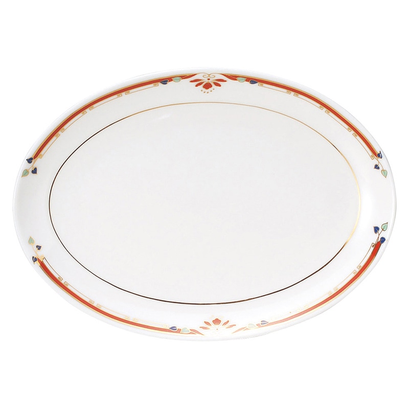 山万 68808-440 ニューボン紅華妃 10吋プラタ 1個（ご注文単位1個）【直送品】