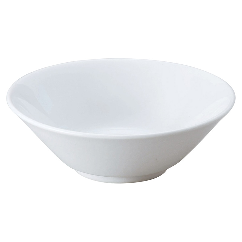 山万 69934-130 ニューアジアン 7寸切立丼(白 1個（ご注文単位1個）【直送品】
