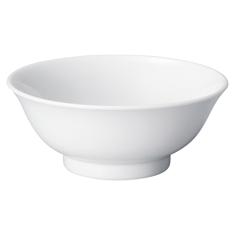 山万 70310-020 白中華 6.8反高台丼 1個（ご注文単位1個）【直送品】