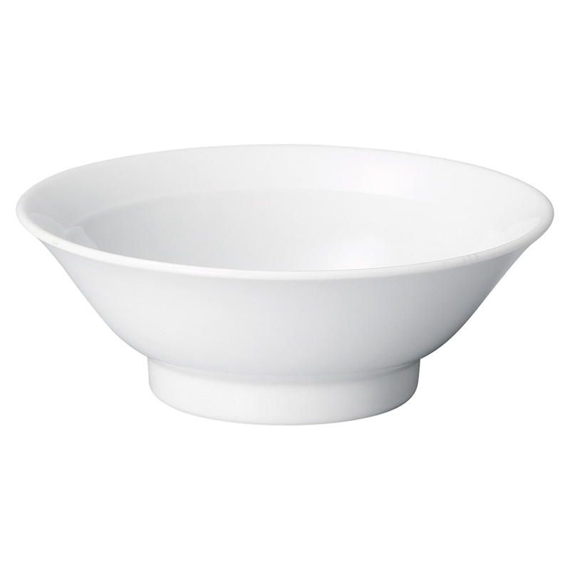 山万 70312-020 白中華 7.0リム丼 1個（ご注文単位1個）【直送品】