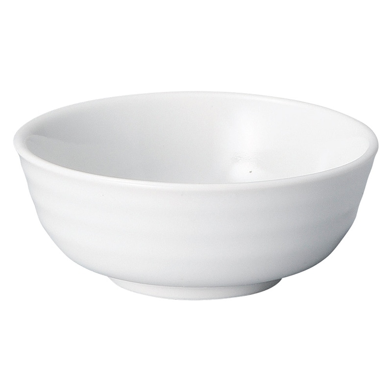 山万 70325-020 白中華 3.8取鉢 1個（ご注文単位1個）【直送品】