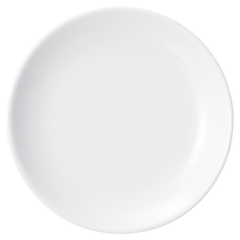山万 70343-020 白中華 7.5皿 1個(ご注文単位1個)【直送品】