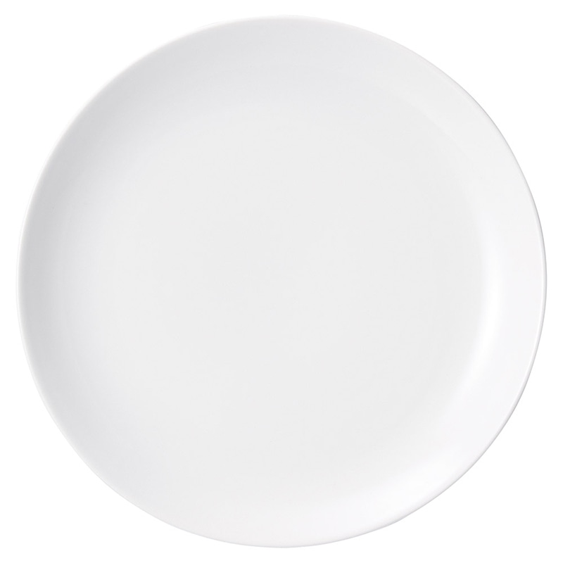 山万 70344-020 白中華 8.0皿 1個(ご注文単位1個)【直送品】
