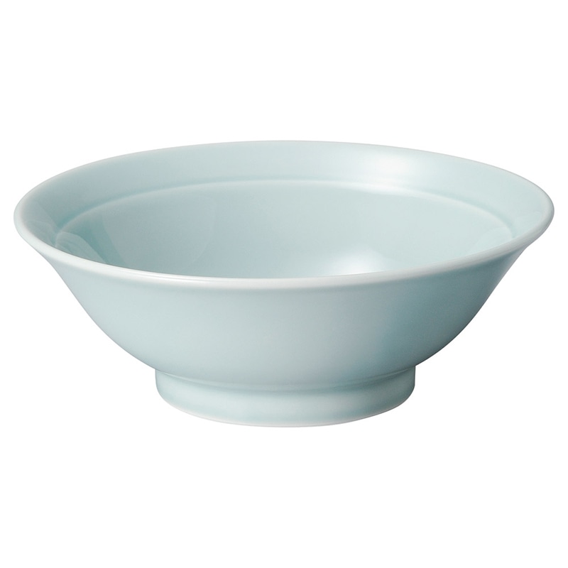 山万 70209-020 青磁 8.0高台丼 1個（ご注文単位1個）【直送品】