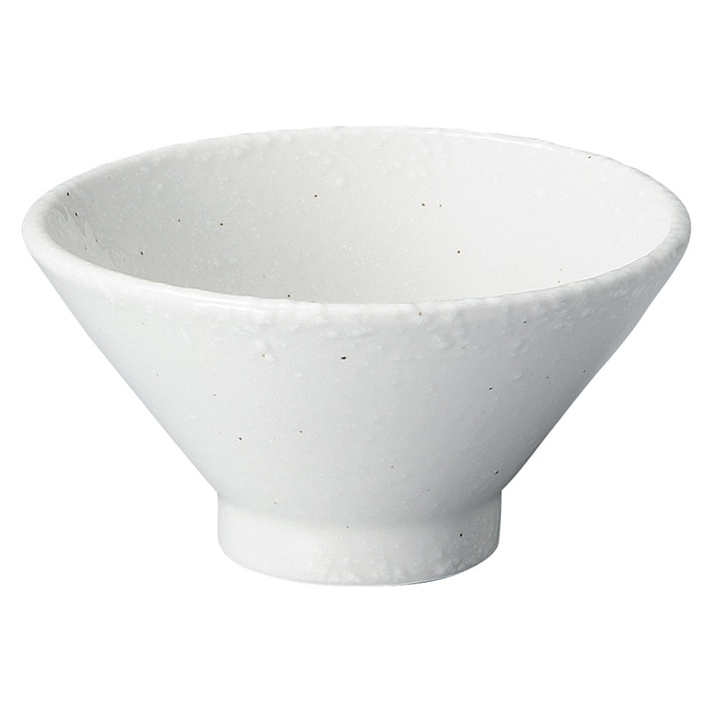 山万 70537-180 白粉引 4.0高台深丼 1個（ご注文単位1個）【直送品】