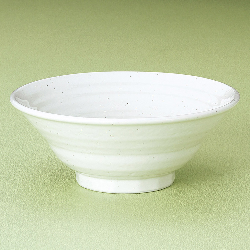 山万 70822-190 白玉粉引六兵衛8.0丼 1個（ご注文単位1個）【直送品】