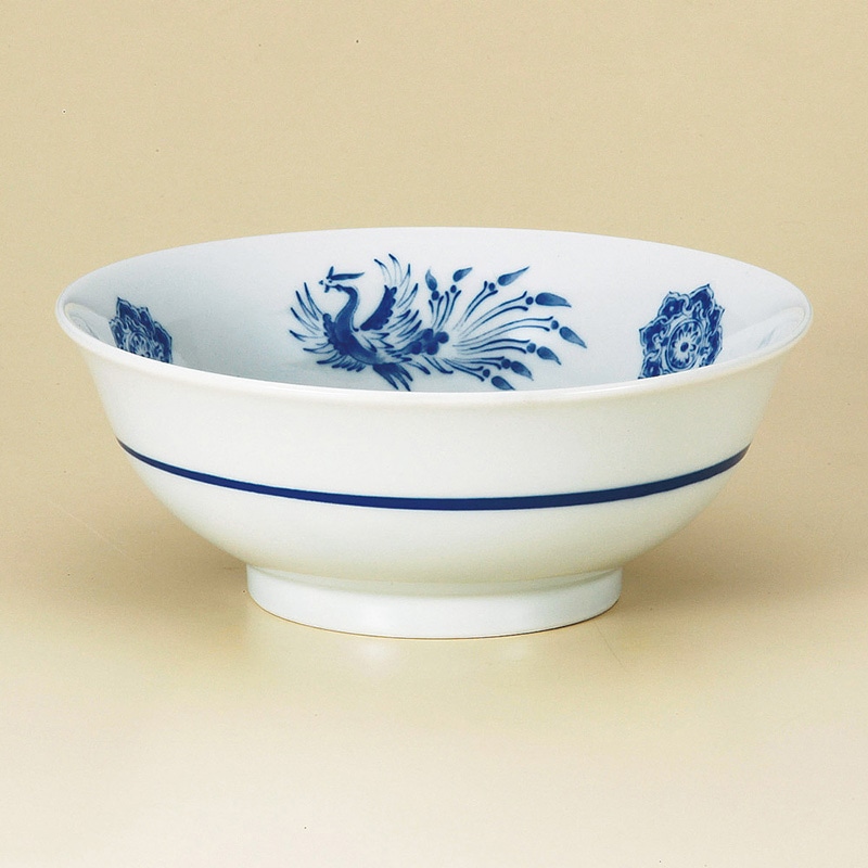 山万 71503-450 鳳凰ラーメン鉢 1個（ご注文単位1個）【直送品】