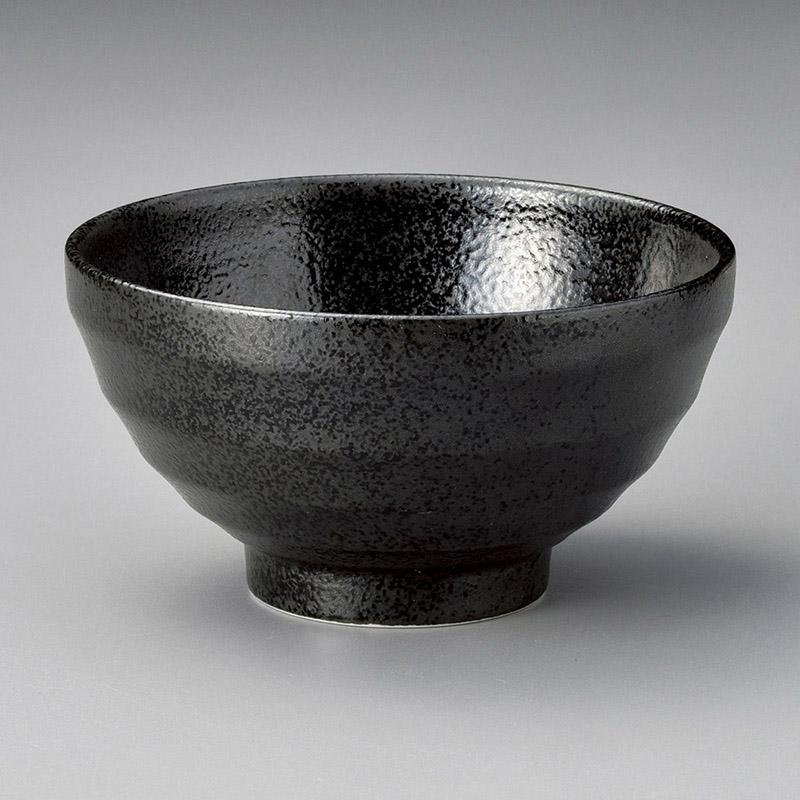 山万 71827-180 黒千段5.3多用碗 1個（ご注文単位1個）【直送品】