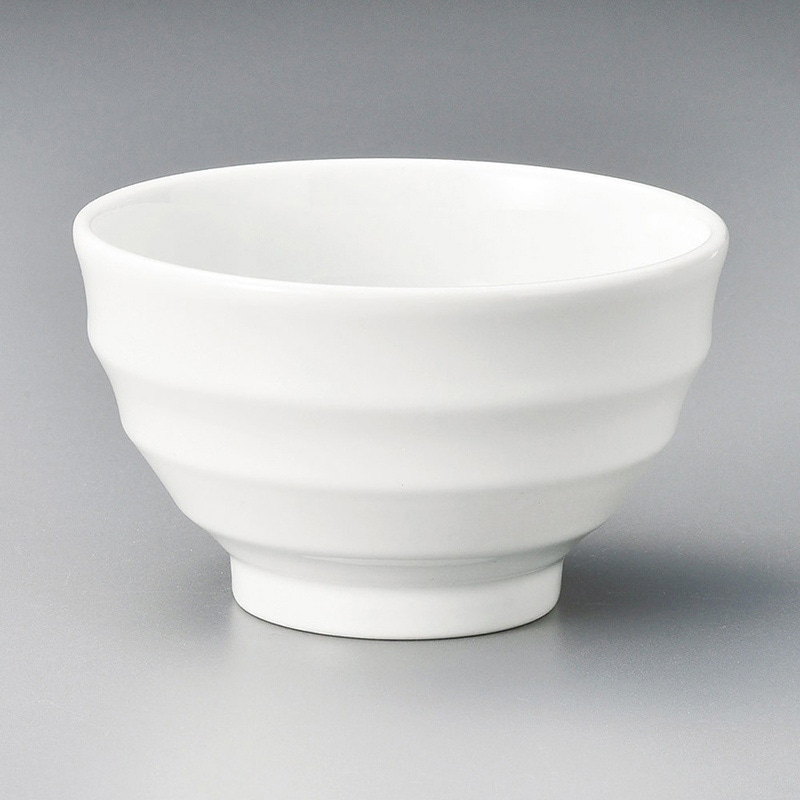 山万 71923-180 白千段3.8多用碗 1個（ご注文単位1個）【直送品】