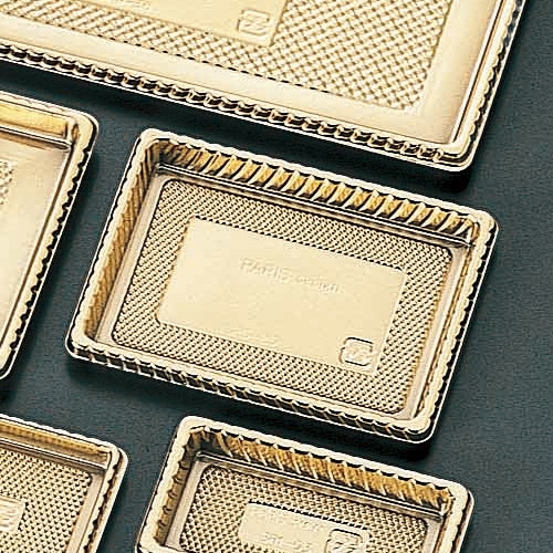 サンフレバー ケーキトレー 長方形 SR-5 100個/束(ご注文単位40束)【直送品】