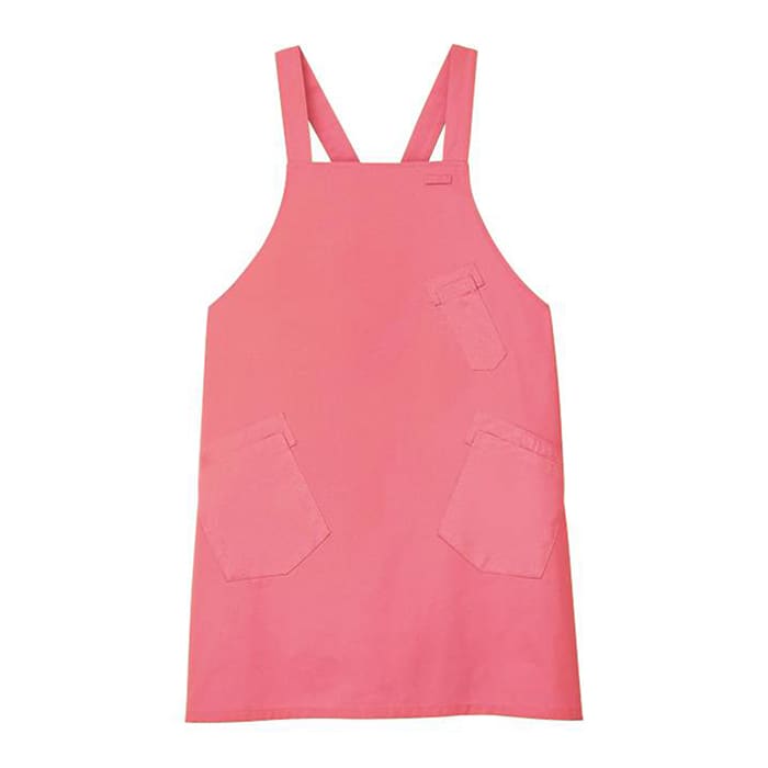 カーシーカシマ エプロン 男女共用 M ピンク CAE057 1枚（ご注文単位1枚）【直送品】