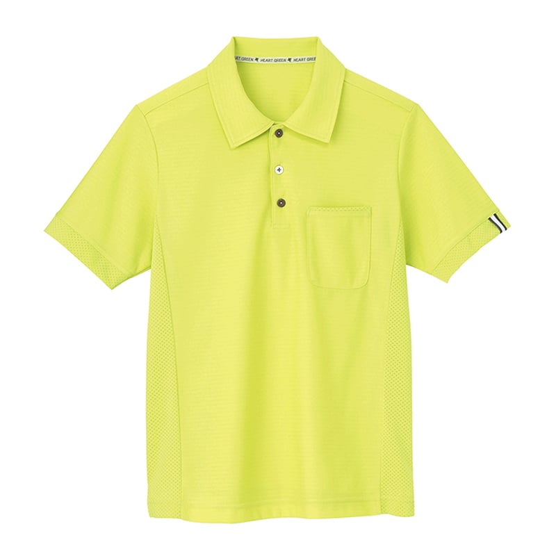 カーシーカシマ 半袖プルオーバー 男女共用 4L アップルグリーン HM2289 1枚（ご注文単位1枚）【直送品】