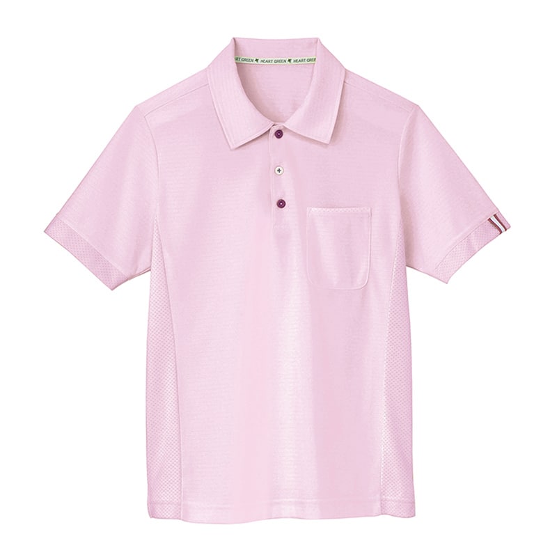 カーシーカシマ 半袖プルオーバー 男女共用 L クランベリーピンク HM2289 1枚（ご注文単位1枚）【直送品】