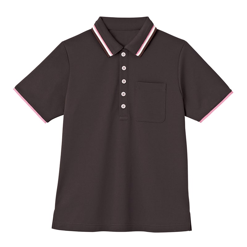 カーシーカシマ 半袖ポロシャツ 男女共用 3L 大地 HM2439 1枚（ご注文単位1枚）【直送品】