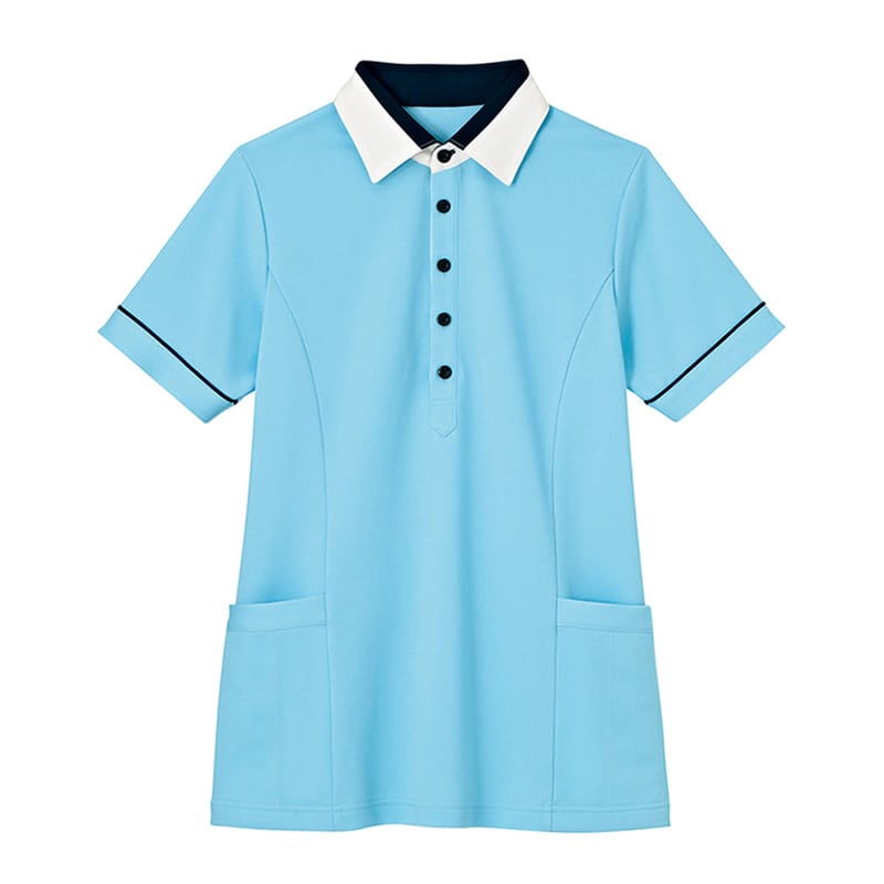 カーシーカシマ 半袖プルオーバー 男女共用 5L 空 HM2449 1枚（ご注文単位1枚）【直送品】
