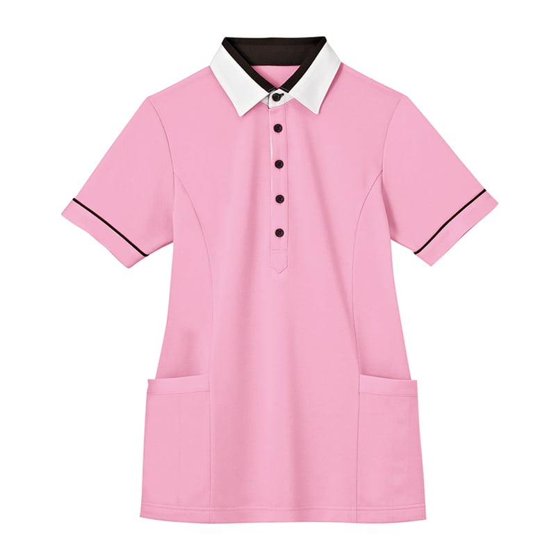 カーシーカシマ 半袖プルオーバー 男女共用 3L さくら HM2449-9 1個（ご注文単位1個）【直送品】