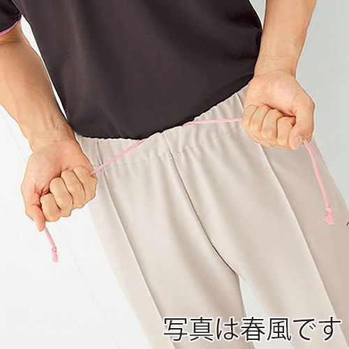 カーシーカシマ ニットストレートパンツ 男女共用 4L 汐風 HM2515 1枚(ご注文単位1枚)【直送品】