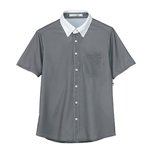 カーシーカシマ 半袖ニットシャツ 男女共用 SS アルプス HM2839 1枚（ご注文単位1枚）【直送品】