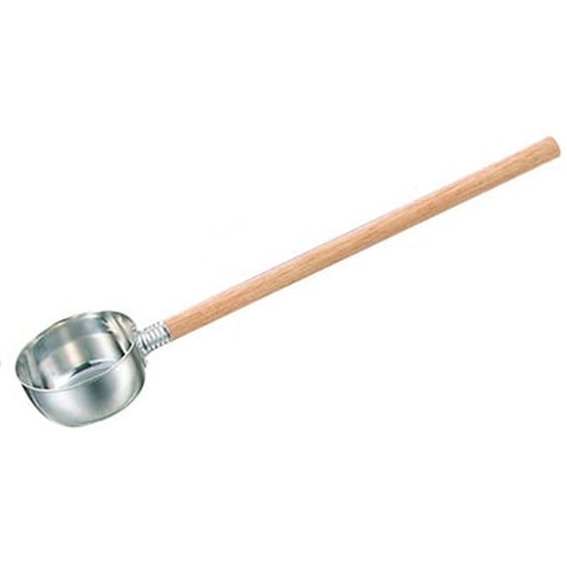 EBM 18-8 水杓子(目盛付)大 柄付き 16cm 1.4L 1個(ご注文単位1個)【直送品】