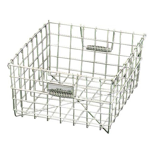 EBM　18-8　食器カゴ（プレート付き）B型 B-1　大  1個（ご注文単位1個）【直送品】