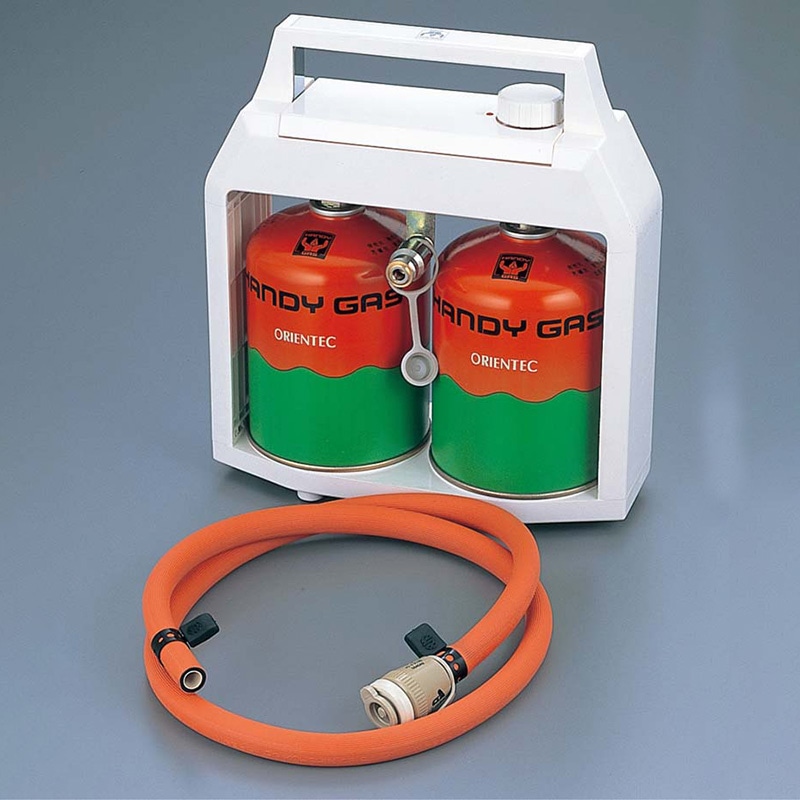 簡易ガス供給機 サファイヤー(H)ボンベ2本付 1個(ご注文単位1個)【直送品】