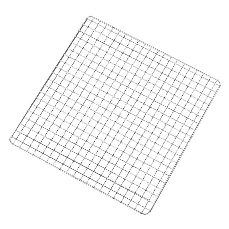 EBM 18-8 角型 クリンプ目 焼アミ 27cm 1個(ご注文単位1個)【直送品】