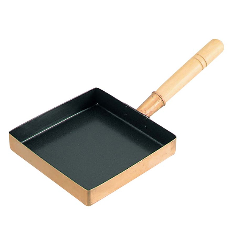 EBM 銅 玉子焼 関東型(フッ素樹脂加工)15cm 1個(ご注文単位1個)【直送品】