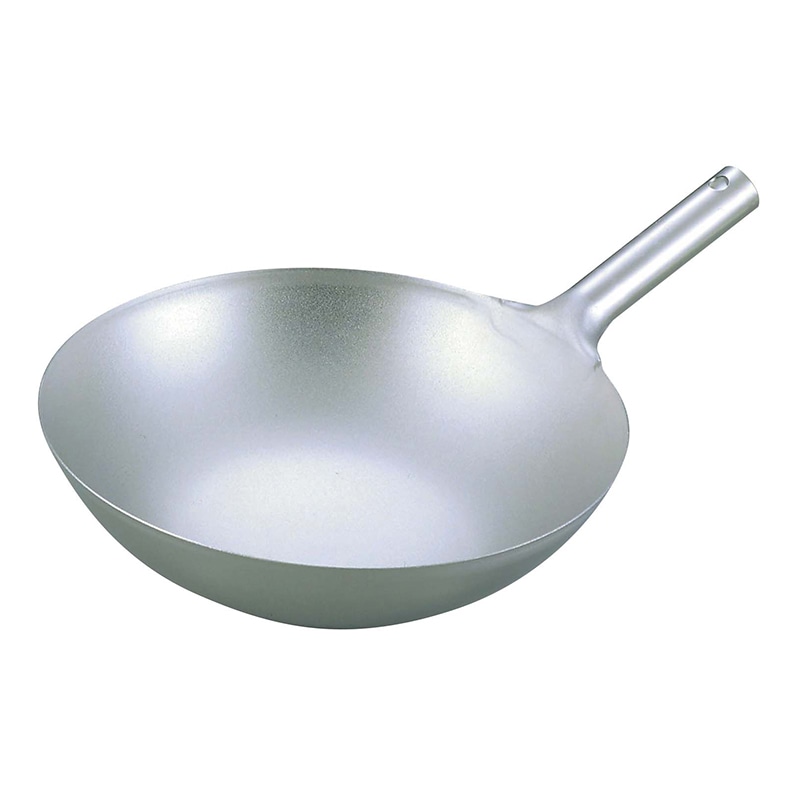 EBM 純チタン 超軽量 中華片手鍋 27cm 1個(ご注文単位1個)【直送品】