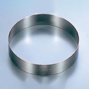 EBM18-8アルゴン溶接丸型ケーキリングφ120×H40 1個（ご注文単位1個）【直送品】