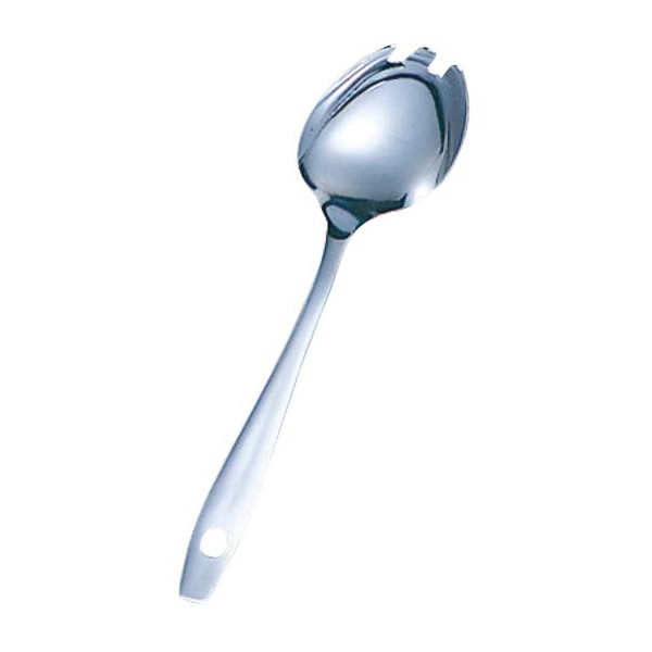 EBM 18-0 安全先丸 給食スプーン 穴明 1個(ご注文単位1個)【直送品】