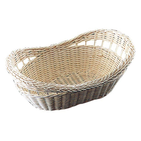 籐製 パンカゴ 16-506 小 200×290×H120 1個(ご注文単位1個)【直送品】