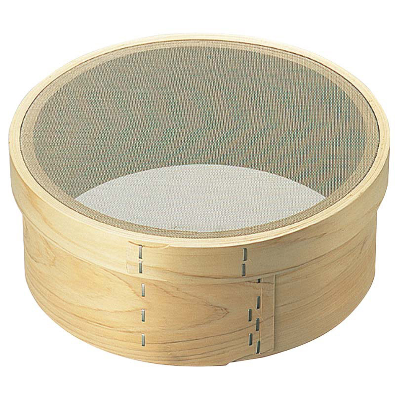 木枠　裏漉　ステン張 荒目（14メッシュ）7寸（21cm）  1個（ご注文単位1個）【直送品】