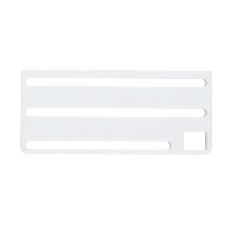 HACCP庖丁差用カラープレート　B　（横）タイプ ホワイト  1個（ご注文単位1個）【直送品】