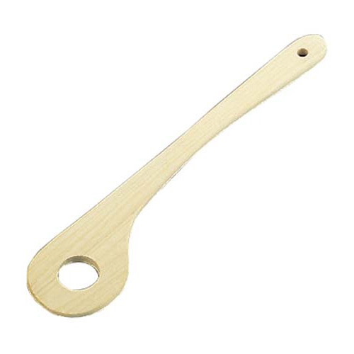 木製 調理ヘラ 穴明 1個(ご注文単位1個)【直送品】