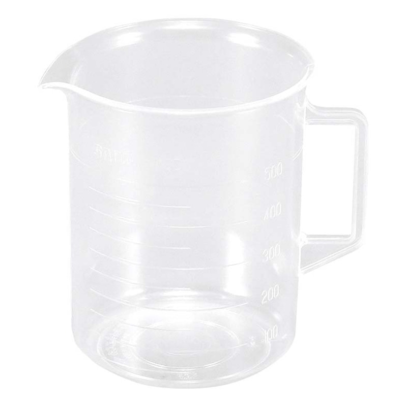 サンプラ TPX 手付ビーカー 1054 500ml 1個(ご注文単位1個)【直送品】