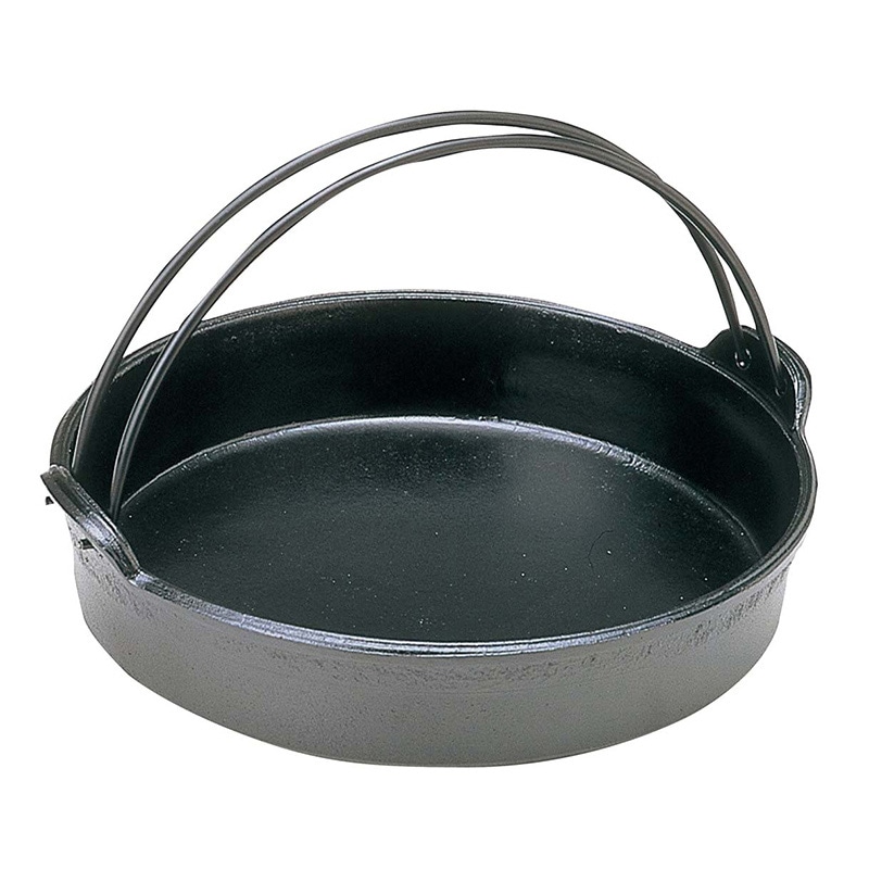 アルミ すきやき鍋 ツル付 28cm 1個(ご注文単位1個)【直送品】
