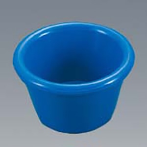 ジェスナーラメキン プレーン(メラミン)0393 コバルトブルー 3oz 1個(ご注文単位1個)【直送品】