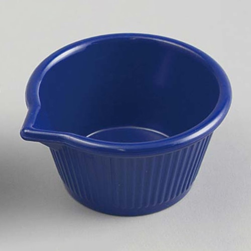 ジェスナー 口付ラメキン(メラミン)0388A コバルトブルー 4oz 1個(ご注文単位1個)【直送品】