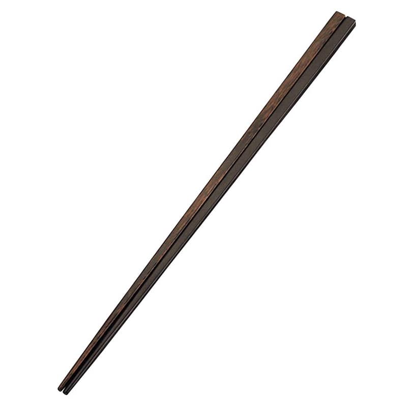 積層箸　極細　墨味　全長235mm   1個（ご注文単位1個）【直送品】