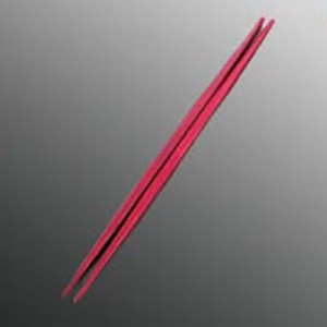 Reプラ卵中箸　23cm　赤（PPS製）   1個（ご注文単位1個）【直送品】