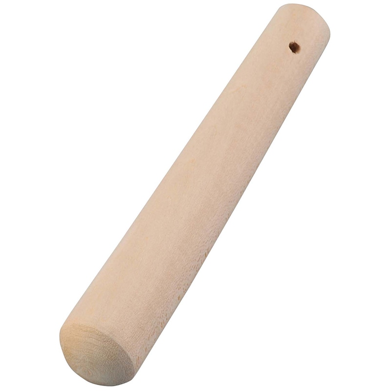 EBM シナ材 当り棒(すりこぎ棒)36cm 1個(ご注文単位1個)【直送品】